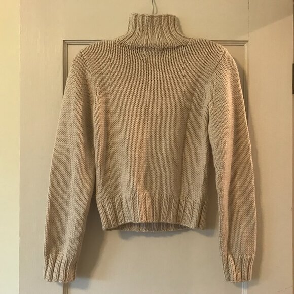 Banana Republic | Aran Wool Cable Knit Fisherman Sweater XS - Picture 7 of 12